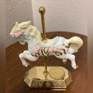 Vintage PorcelainWestminster Carousel Horse Collectable